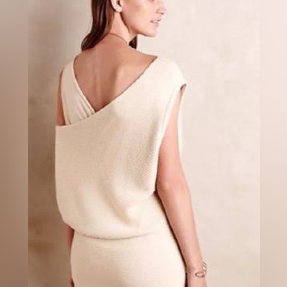 Tracy Reese Sweaters - Tracy Reese Off the Shoulder Asymmetric Tunic Sweater